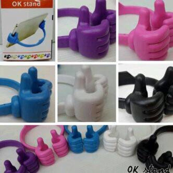 OK Stand / OKE Stand Smartphone Holder Dudukan Universal HP &amp; Tablet