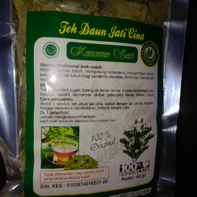 

TEH DAUN JATI CINA
