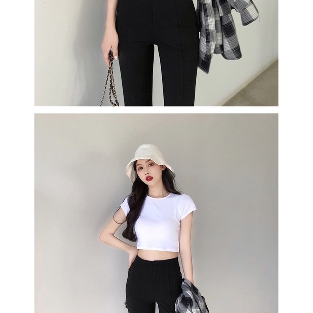 (CROPTOP) S- XL LMB BASIC CROPTOP BEST SELLER