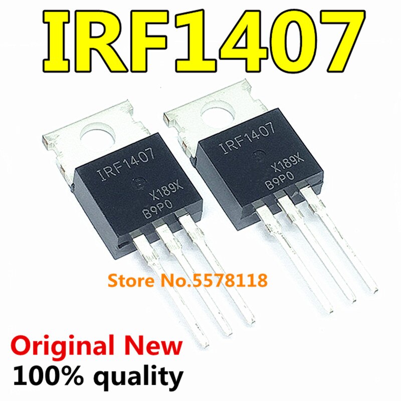 (Ready Stok) 10PCS IRF1407 IRF1407PBF TO-220