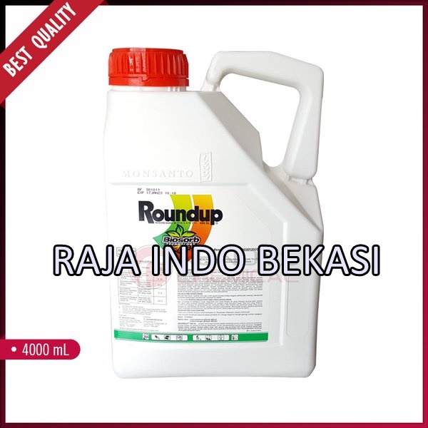 Ori Roundup 4 Liter Obat Pembasmi Rumput Liar Ilalang Gulma Herbisida Asli Round Uperbisida