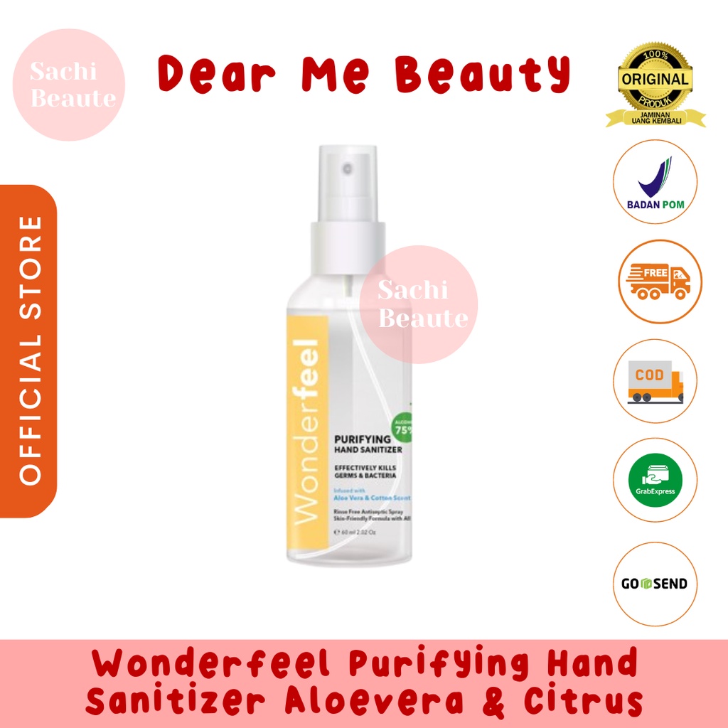 Wonderfeel Purifying Hand Sanitizer Cotton Scent