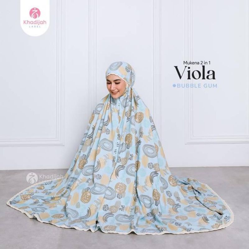 MUKENA JUMBO KHADIJAH LABEL MUKENA