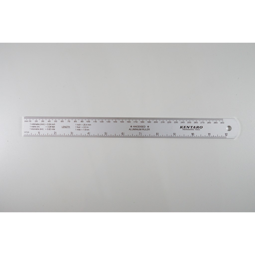 

PENGGARIS ALUMUNIUM 30CM KENTARO JAPAN QUALITY
