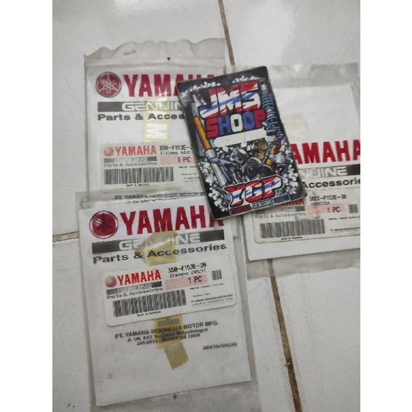 stiker emblem mio sporty mio smail 3bagian original