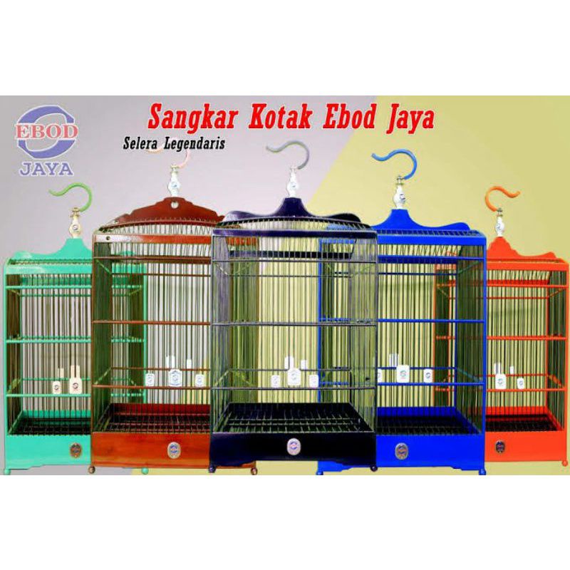 Kandang Burung Kacer, Ijo, Kenari, Anis Ebod Jaya