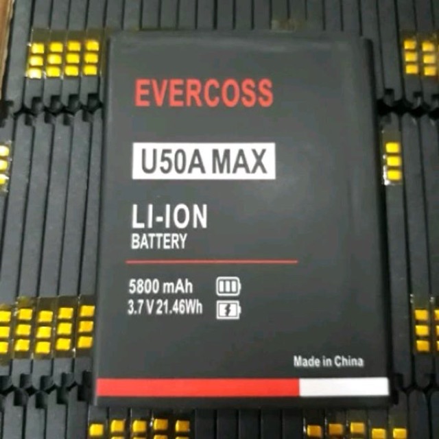 BATERAI BATTERY EVERCOSS U50A MAX ORIGINAL