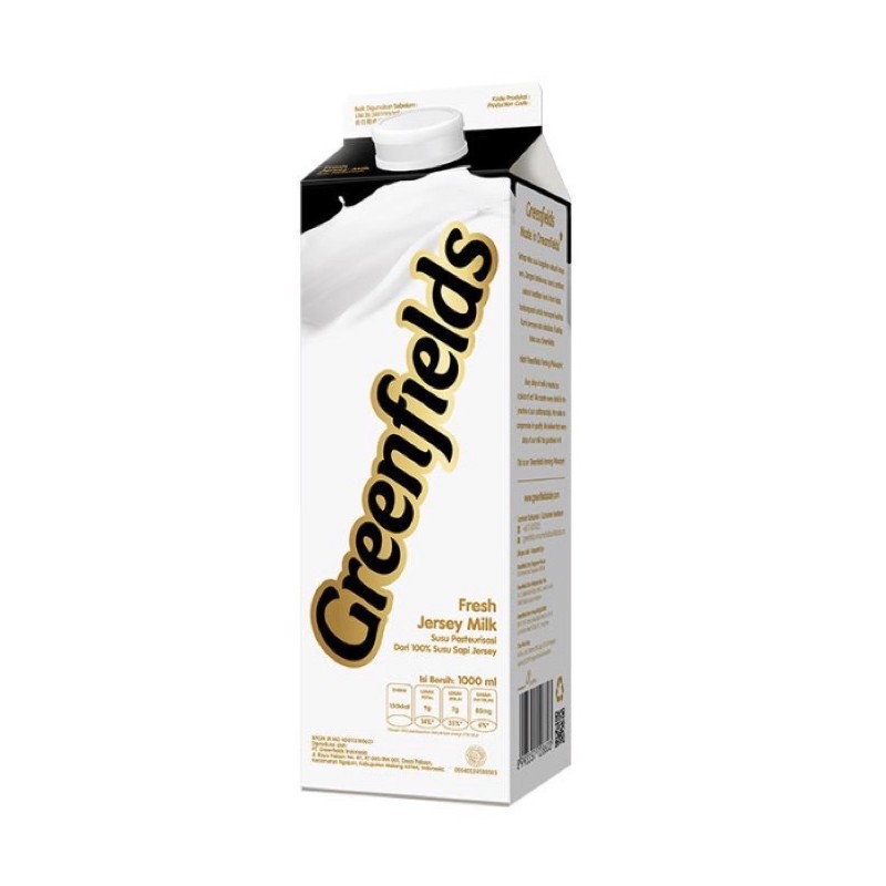 

Greenfields fresh milk jersey 1 L