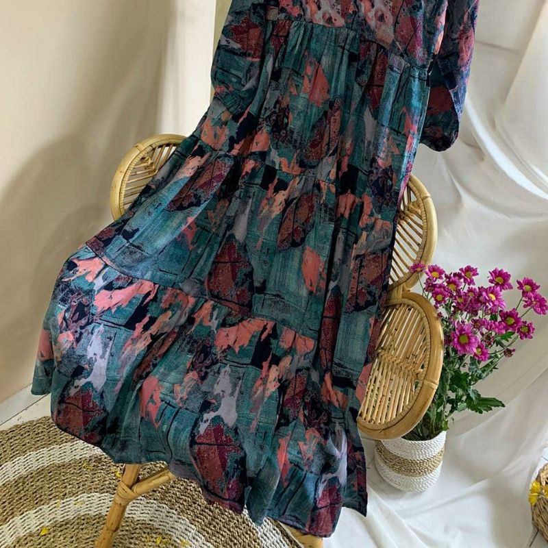 Gamis YN COLLECTION fera dress kode A