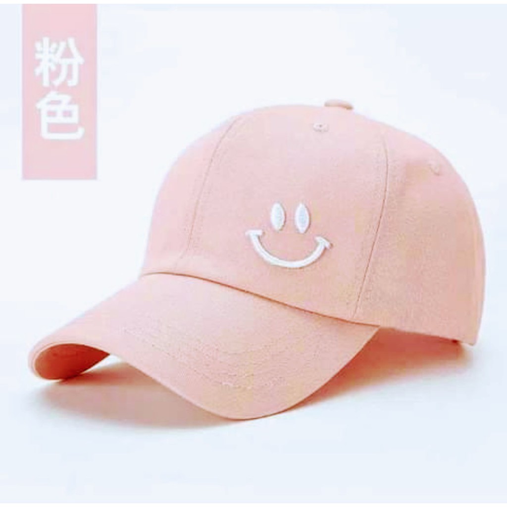 Topi Smile Pria Dan Wanita / Topi Smile / Topi Korea Style