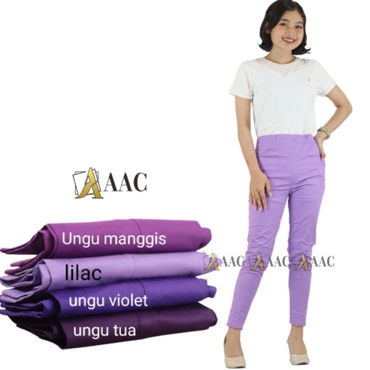 Celana Katun Wanita Anti Begah , Daily Pants