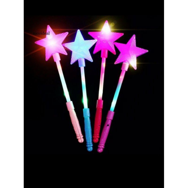 (35cm) STICK STIK LAMPU LED TONGKAT PLASTIK MAINAN ANAK