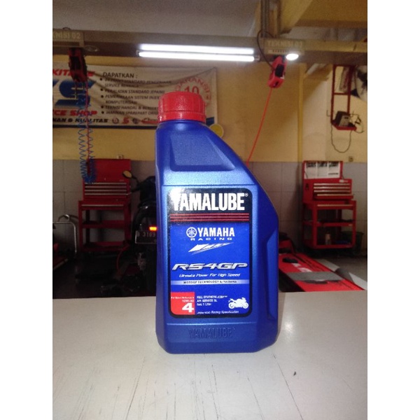 OLI MESIN RACING YAMALUBE RS4GP 10W-40 4T 1 LITER ORIGINAL YAMAHA