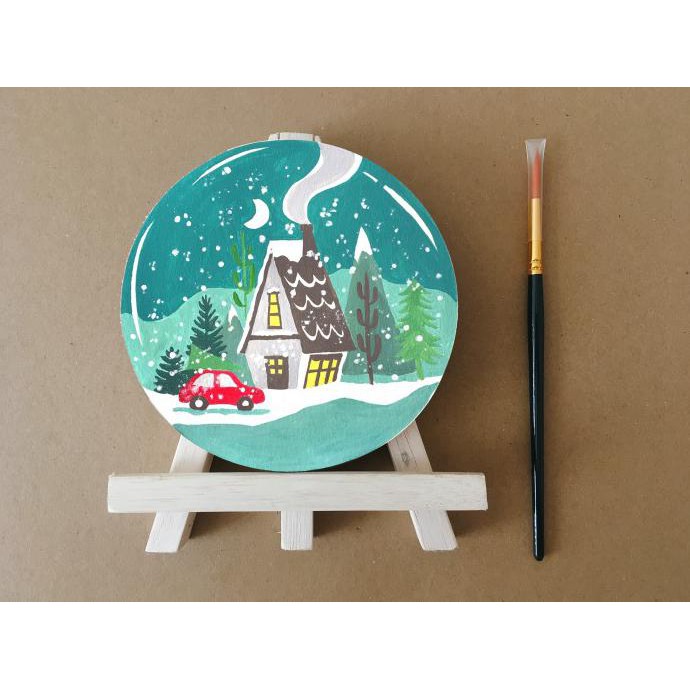 

TERBARU CHRISTMAS SNOW GLOBE PAINT BY NUMBER - COMPLETE PERALATAN MELUKIS ART SET MENGGAMBAR