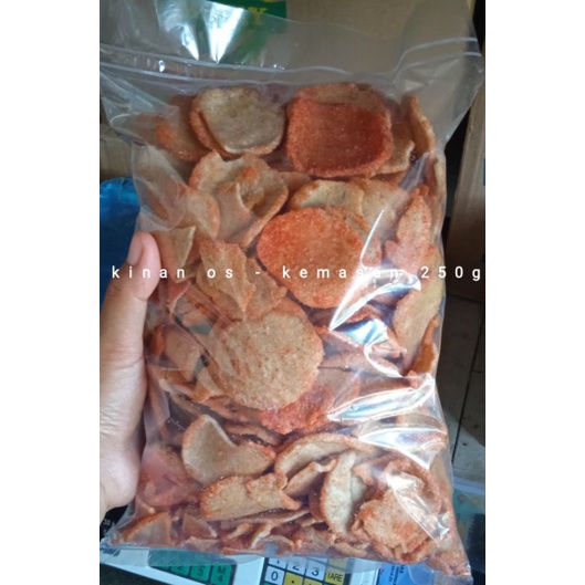 

250g kerupuk baso goreng/basreng pedas enak gurih murah