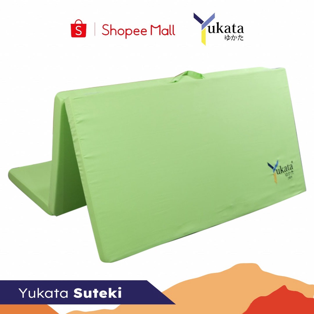 YUKATA Heya SUTEKI Kasur Lipat - Tinggi 5cm 90x200, 100x200, 120x200, 160x200, 180x200 Springbed Matras Pillowtop Bed Set Olympic Central Uniland Bigland Big Dream Latex Topper Memory Foam Deluxe Gold Titanium Boxy SuperFit INTHEBOX Full Set 2in1 Garansi