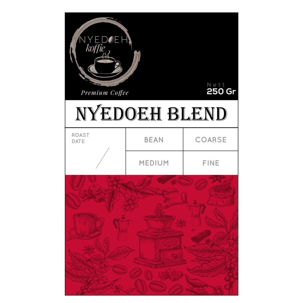 

KOPI ARABIKA ROBUSTA NYEDOEH BLEND 250 GR GRAM