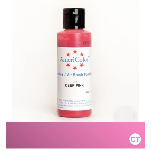 

Americolor Airbrush Food Color - Deep Pink 128gr