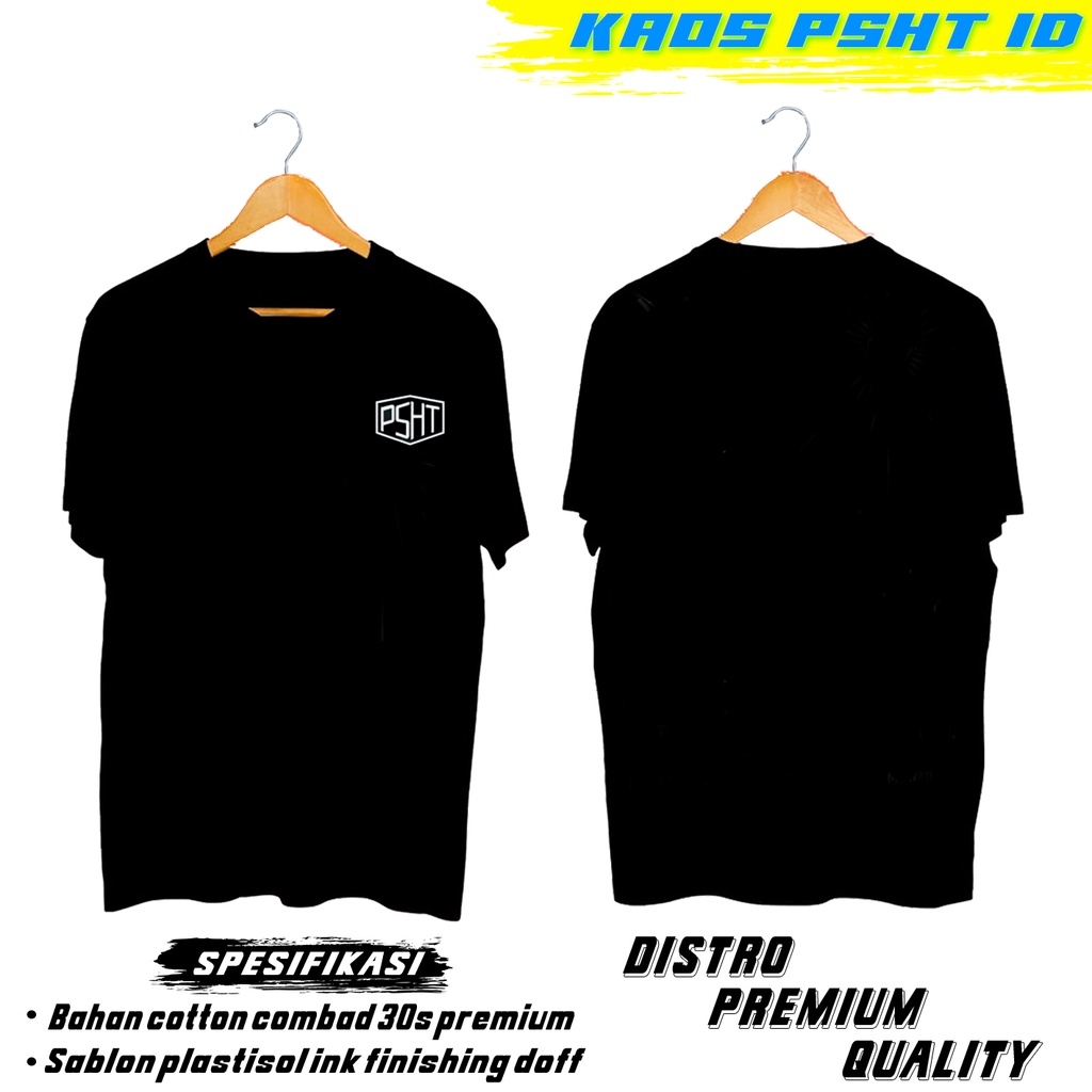 KAOS PSHT SIMPLE STYLE DEUS /BISA COD/BAHAN DISTRO KAOS PSHT ID