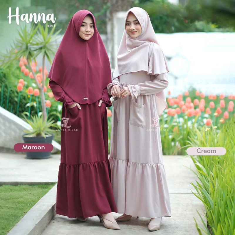 IXORA - Hanna Dress (Dress SET) by Zayra Hijab