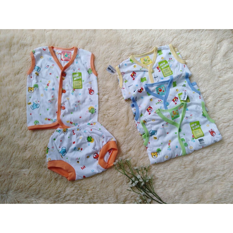 Baju Bayi Setelan Newborn Mungil Katun Halus