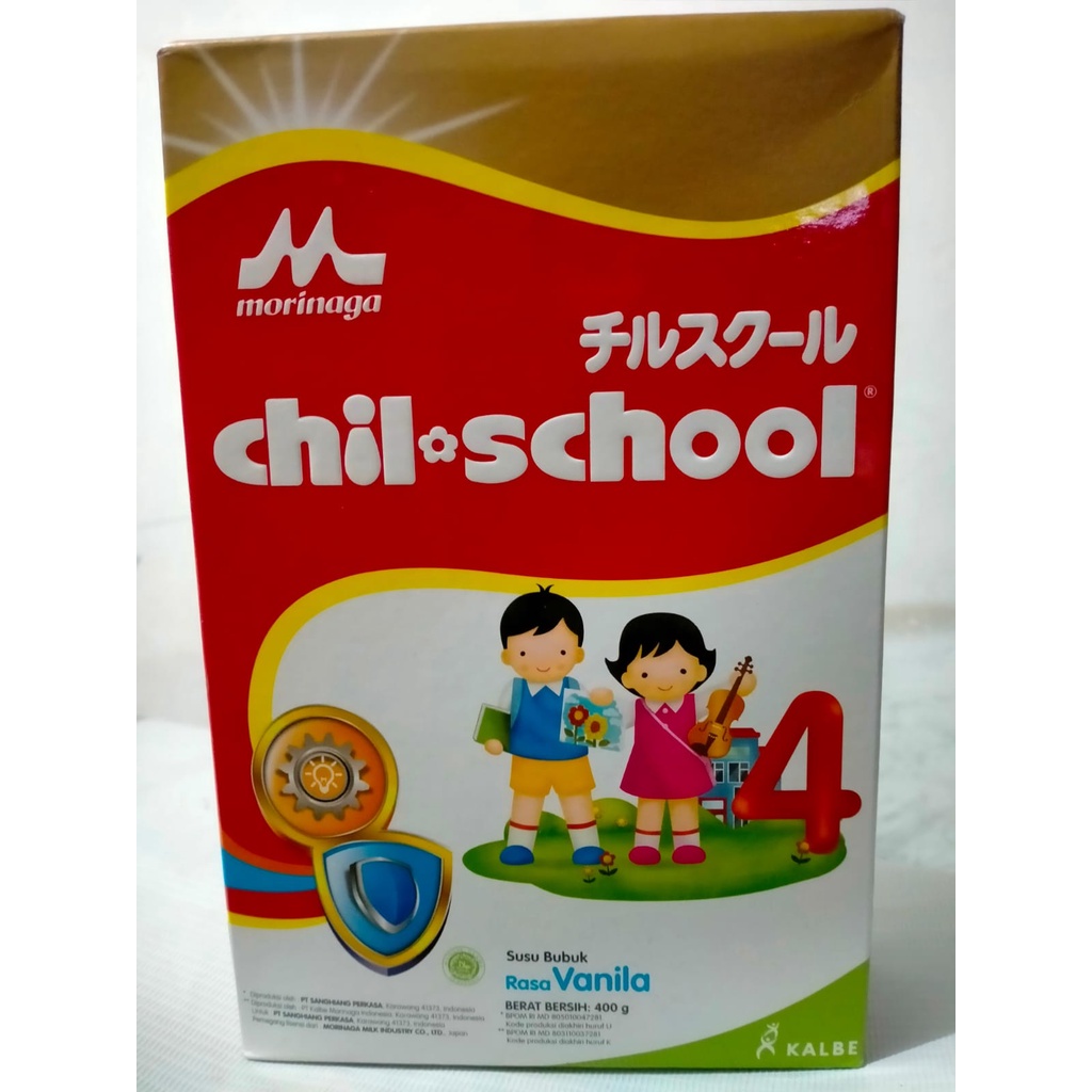 MORINAGA CHIL SCHOOL GOLD MADU / VANILA  400gr  chilschool