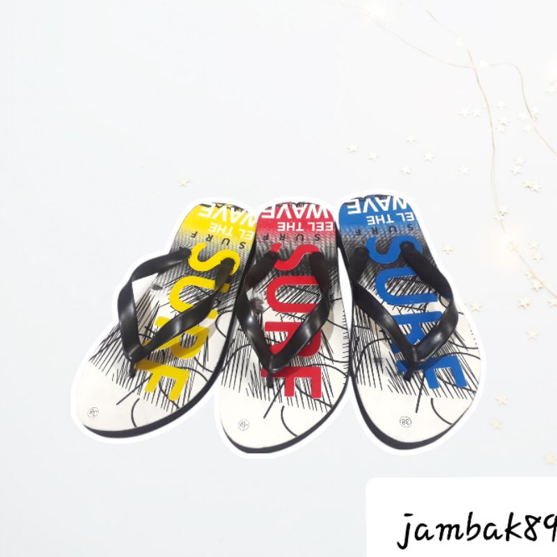 Sandal Jepit Pria QuickSurf / Sendal Jepit Cowok Quick Surf 2211