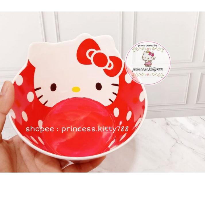 MANGKOK MELAMIN TIMBUL / MANGKUK LUCU / BOWL / KARAKTER HELLO KITTY / MELODY / TWINSTARS / MICKEY /