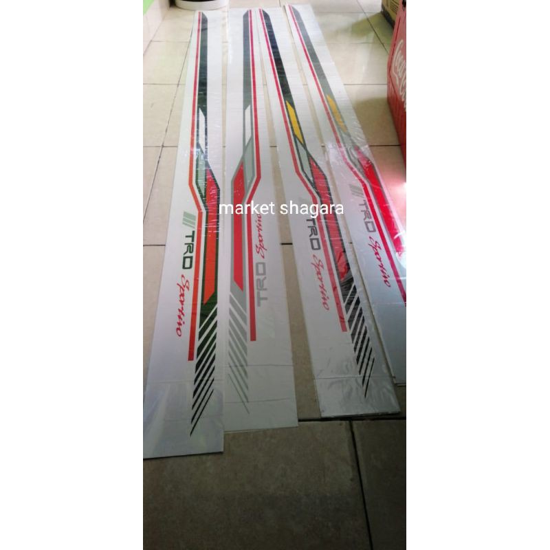 STIKER TRD / STIKER TRD KIJANG / STIKER TRD AVANZA / STIKER AVANZA TOYOTA KIJANG INOVA