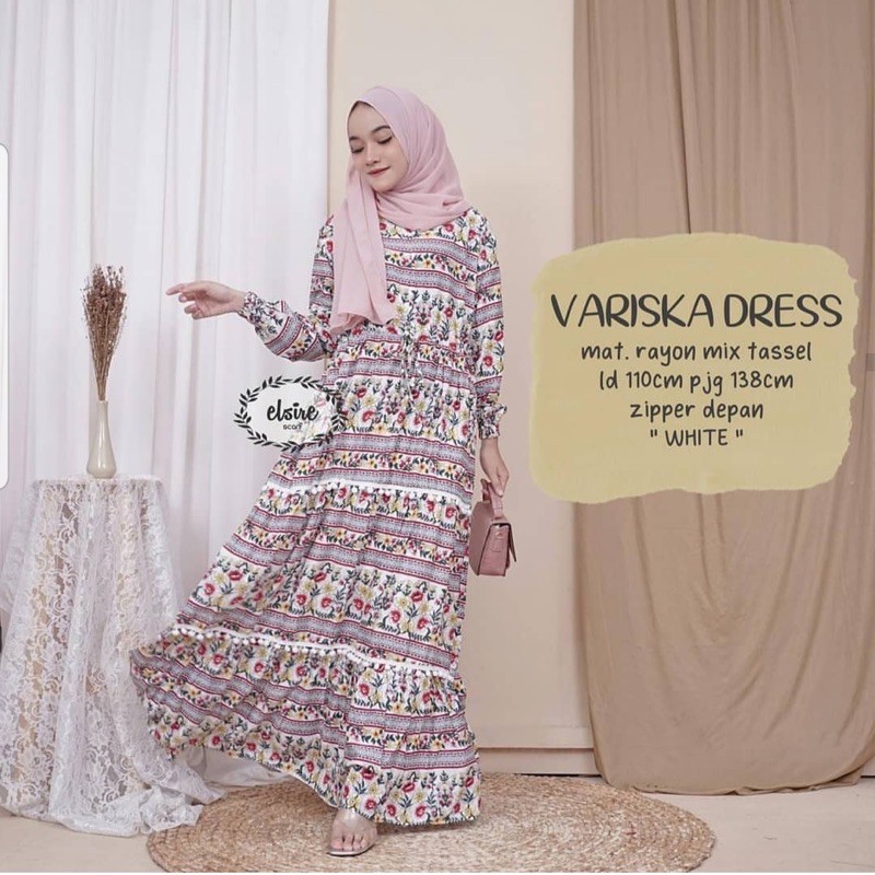 Variska dress rayon elsire