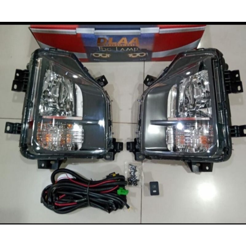 FOGLAMP/LAMPU KABUT MITSUBISHI TRITON STRADA L200 TYPE ULTIMATE EXCEED 2019 2020 2021 2022 DOUBLE CA