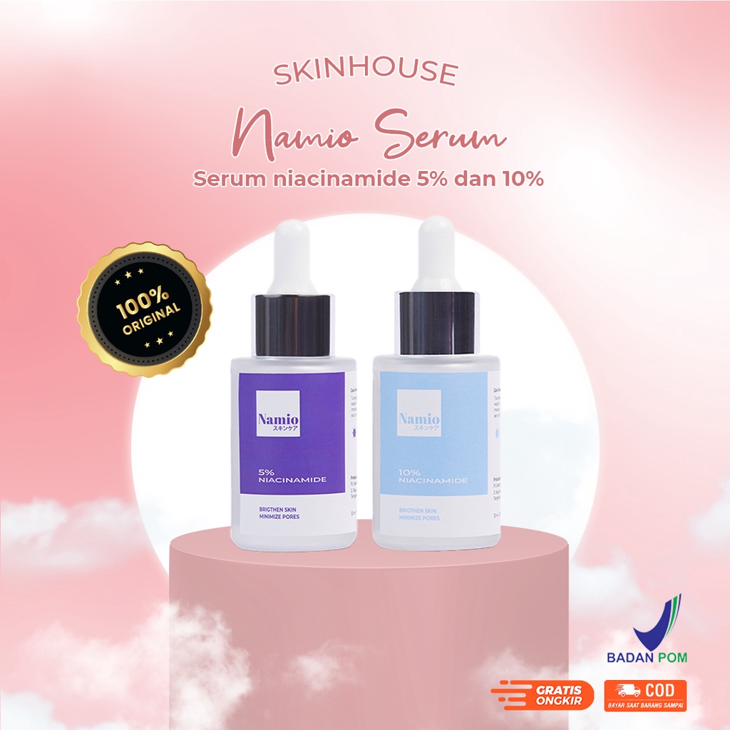 [ SKINHOUSEID ] NAMIO 5% NIACINAMIDE | 10% NIACINAMIDE SERUM ORIGINAL