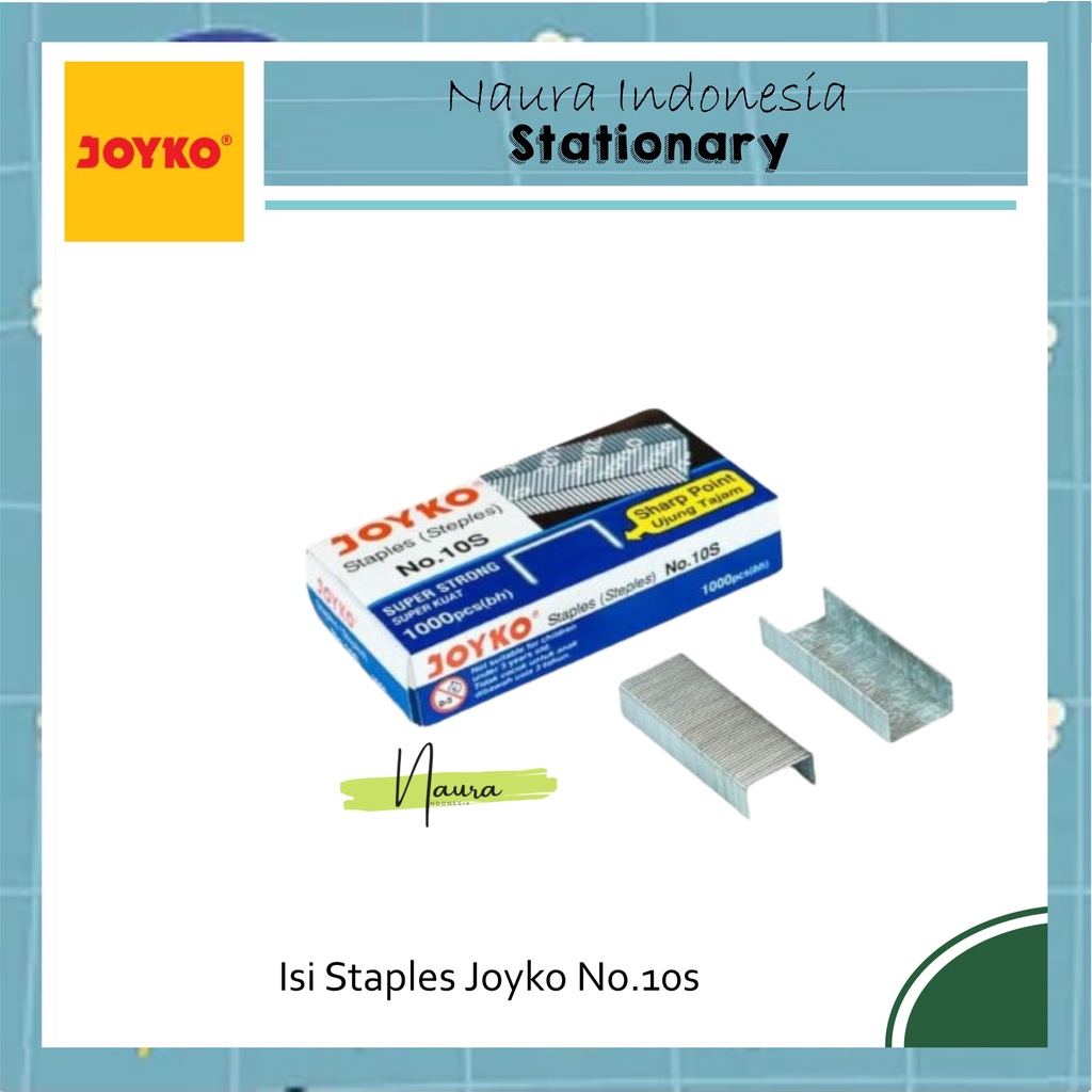 

ISI STAPLES JOYKO NO.10S | JOYKO NO.10S | ISI STAPLES JOYKO