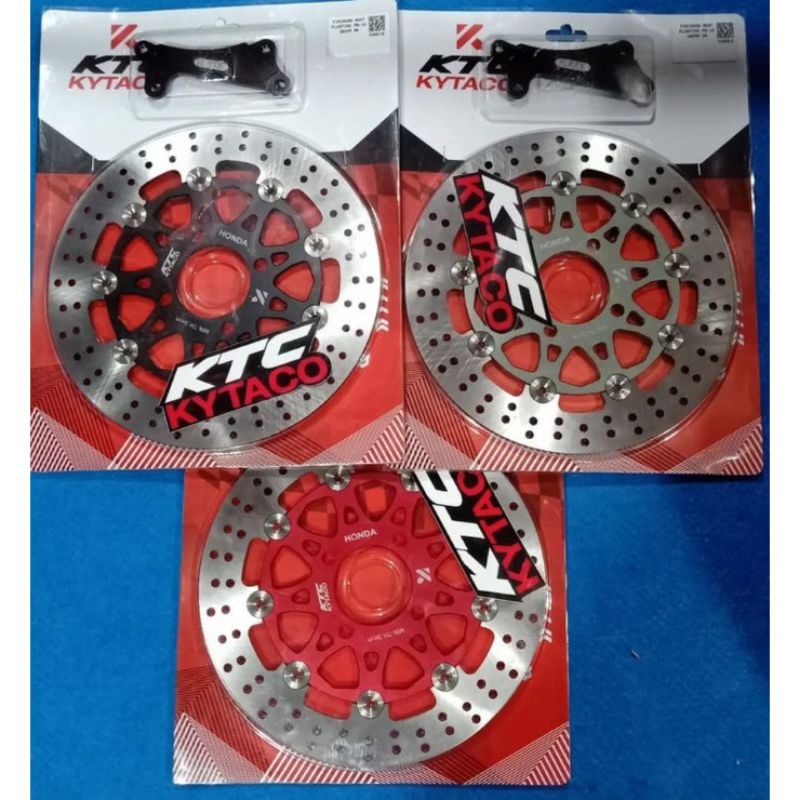 DISC BRAKE PIRINGAN CAKRAM KTC KYTACO NEW LOGO BEAT VARIO GENIO SCOOPY UK 260 MM ORIGINAL