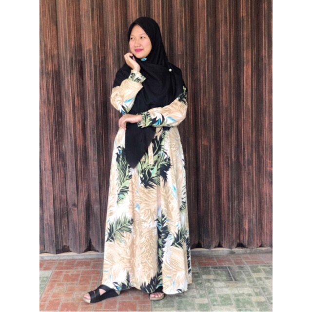 Gamis flores gamis wolfis monalisa gamis monalisa motif