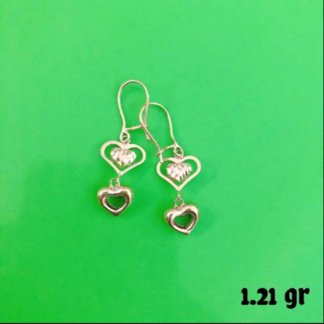 Anting love 2 susun kadar 375