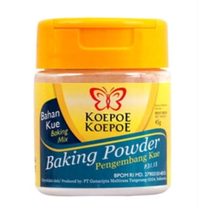 

BAKING POWDER KOEPOE KOEPOE (45gr) pengembang kue OURSHOPNOW