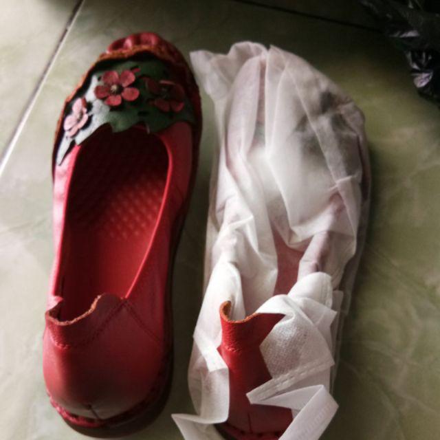 Clarks Kd996 Genuine Leather Sepatu Flat Wanita