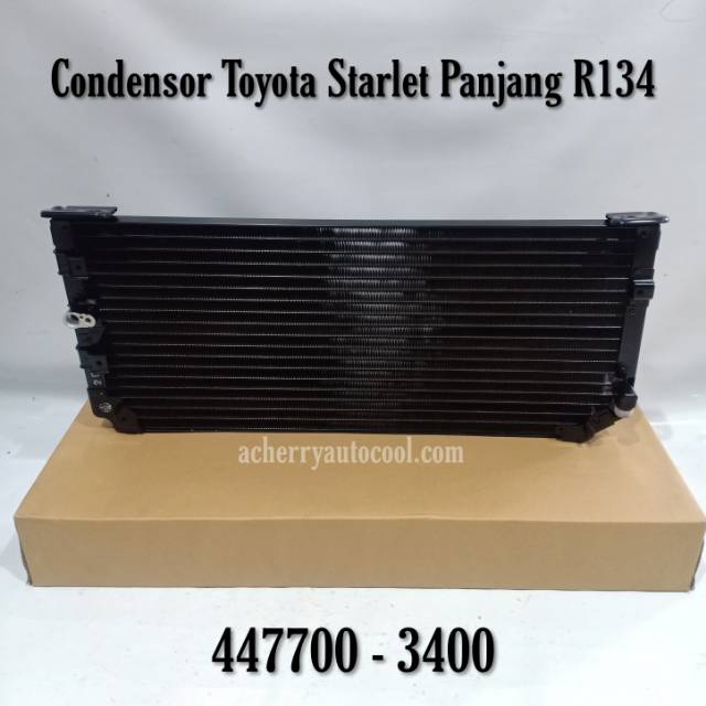 Condensor - Kondensor - Radiator AC Mobil Toyota Starlet Panjang R134