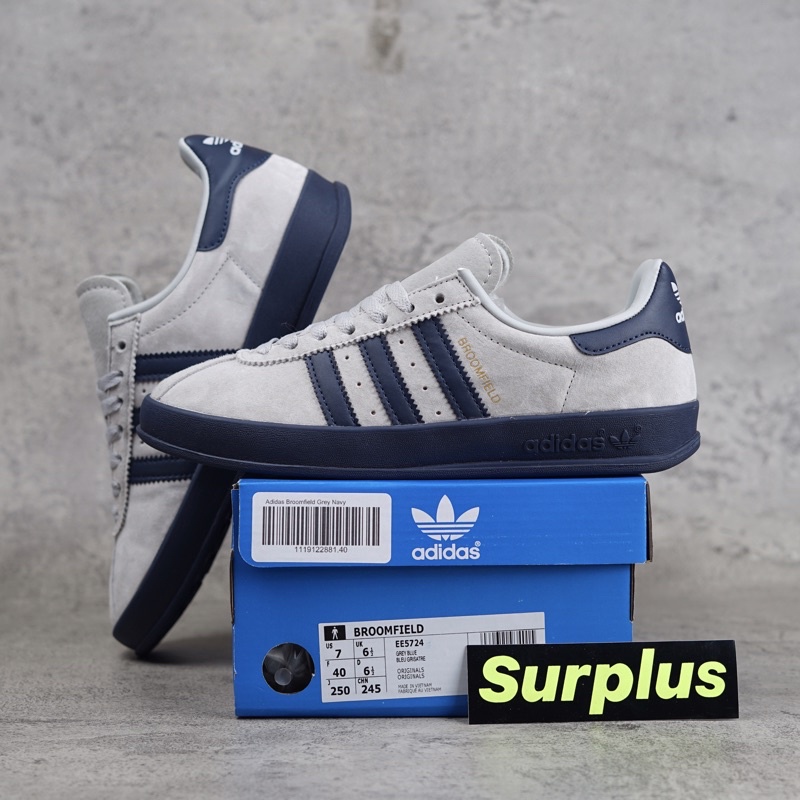 Sepatu Adidas Broomfield Grey/green/grey khaki-Grey navy