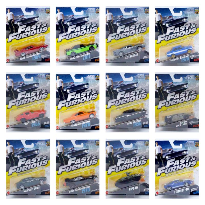 Mattel Fast &amp; Furious Skala 1:55