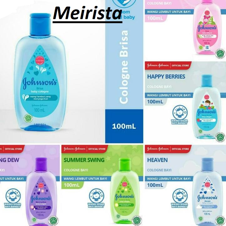 Johnsons Baby Cologne 100 ml/Cologne Bayi/Johnsons/Minyak Wangi Bayi