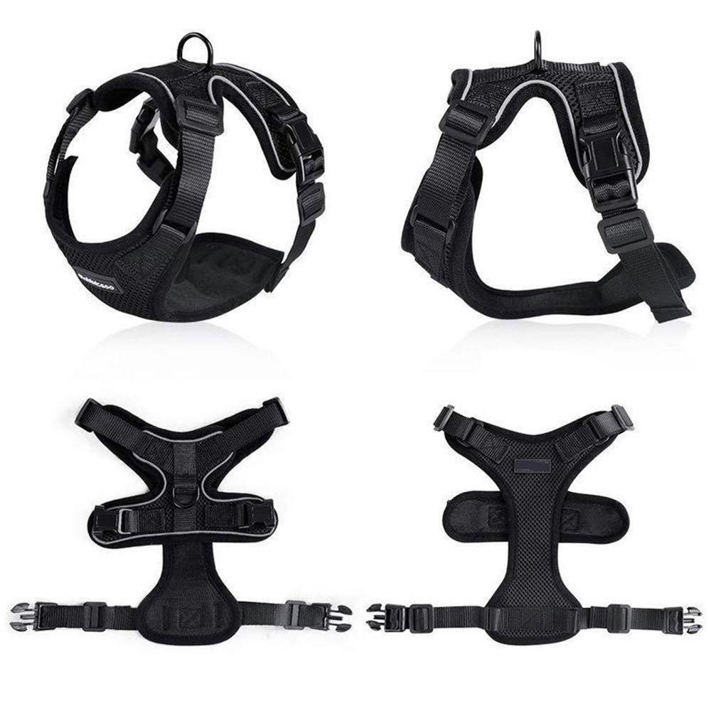 [Elegan] Cat Harness Reflektif Berjalan Escape Proof Lembut Perlengkapan Hewan Peliharaan