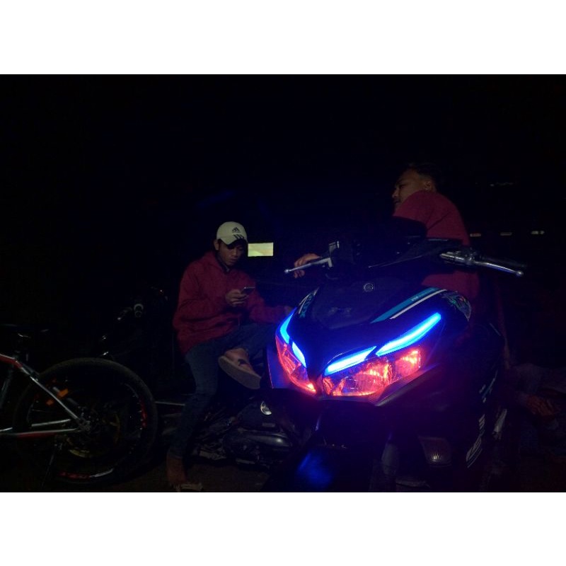ALIS NEW NMAX & NEW AEROX + DEMON EYE..    NYALA ALIS DIJAMIN TERANG