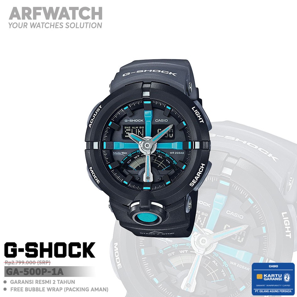 Casio G-Shock GA-500P-1A / GA-500P-1ADR Original