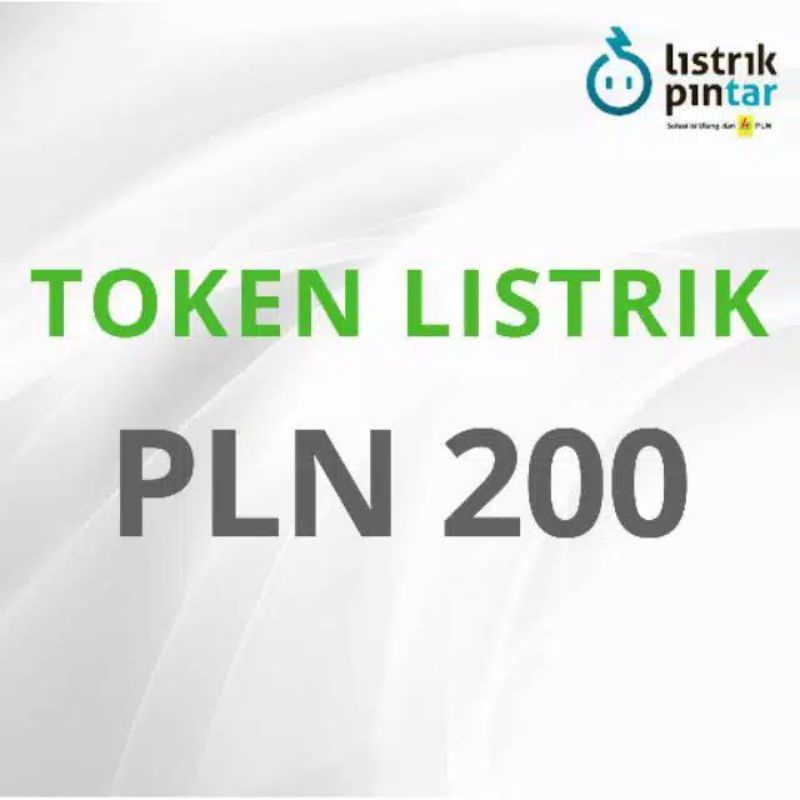 Token Listrik PLN Rp=200Ribu Aman