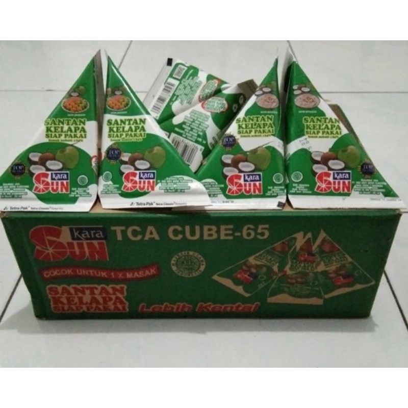 

Santan Sun Kara tca / Sunkara 65ml Perdus isi 36 Bungkus