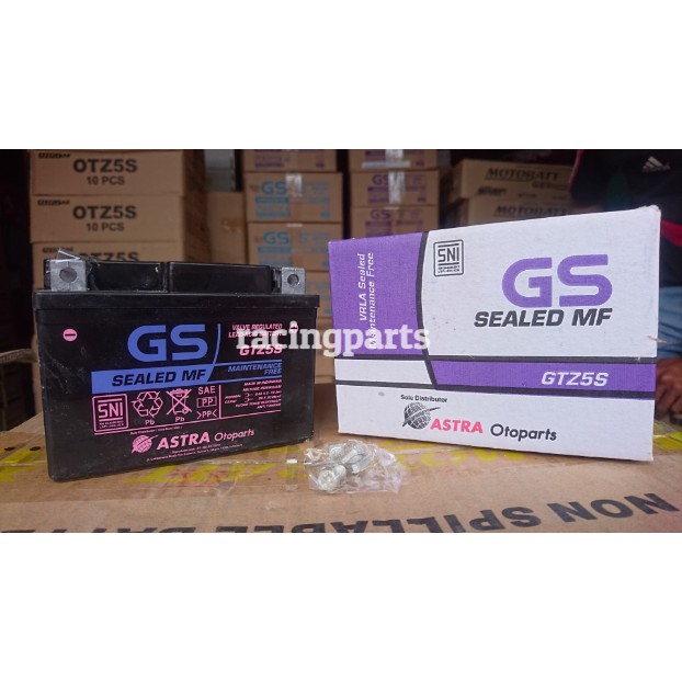 aki motor GS gtz5s accu motor kering vixion byson r15 beat fi vario scoopy ninja sogun 125