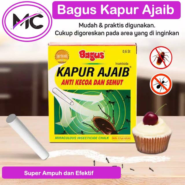 Racun Semut Pembasmi Kapur Ajaib Bagus Asli Original Super Ampuh Obat Anti Serangga Kecoa