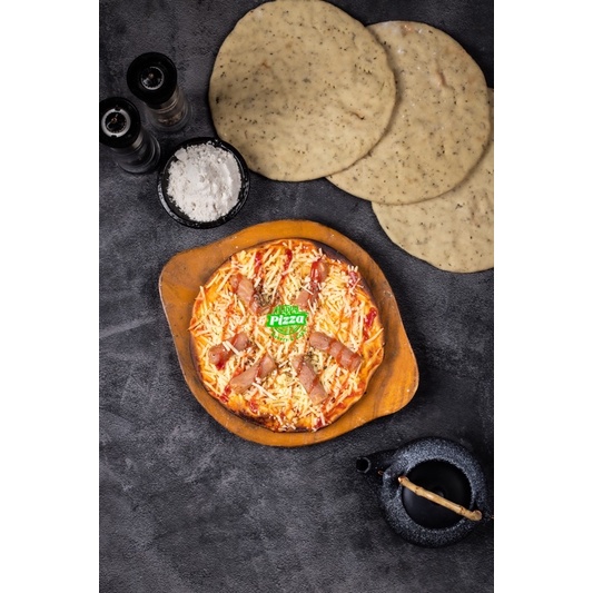 

Thin Crust / Italian Pizza Sosis Keju / Pizza Tipis Sosis and cheese